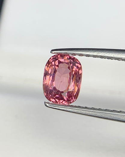 Natural Spinel 0.82 Carat 6x4.6 MM Cushion Shape Faceted Gemstone 