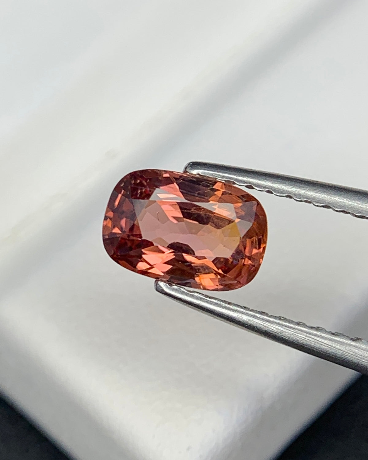 Natural Spinel 0.99 Carat 7.1x4.8 MM Cushion Shape Faceted Gemstone 