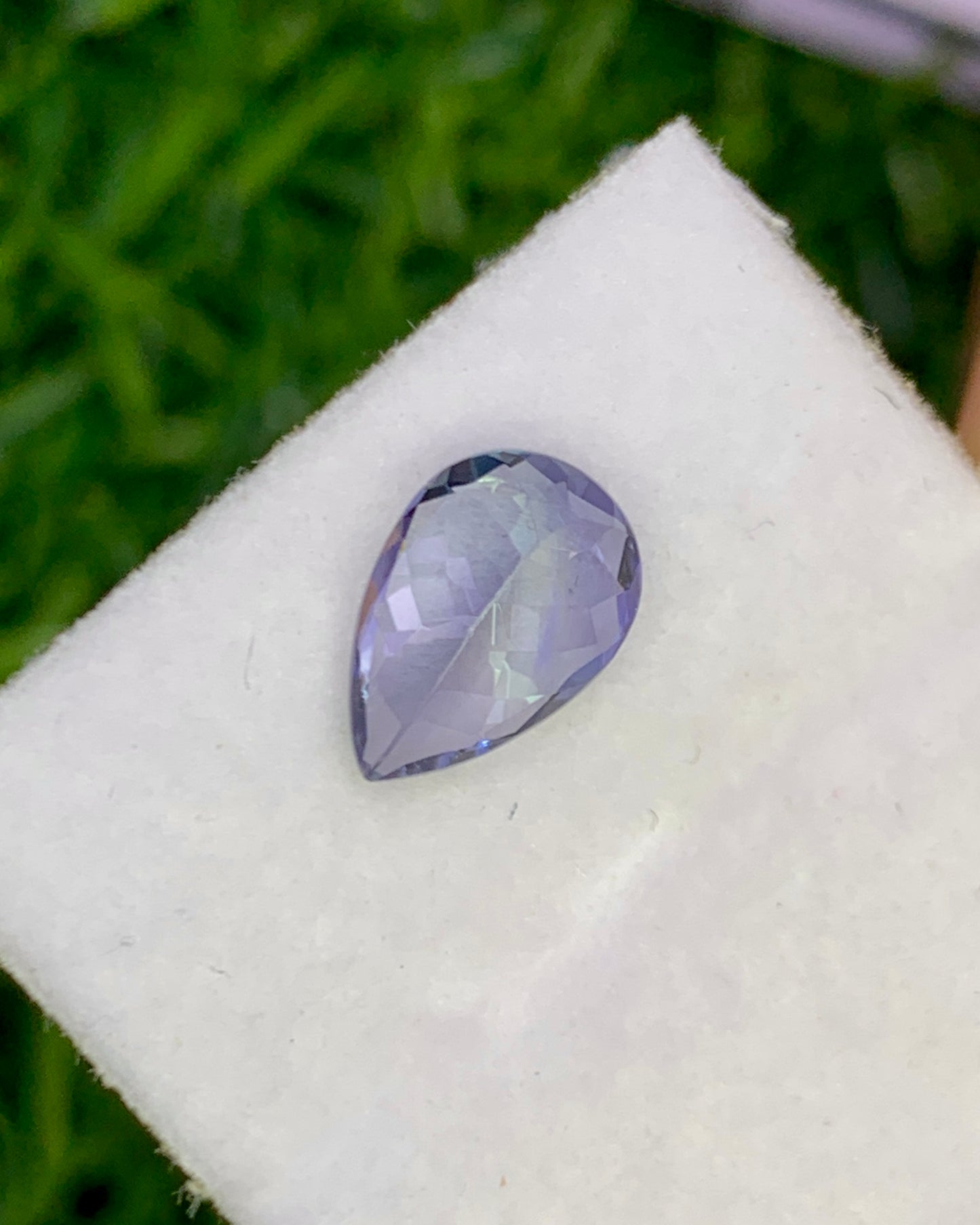 Natural Purple Tanzanite 1.40 Carat 9x6 MM Pear Shape Faceted Gemstone