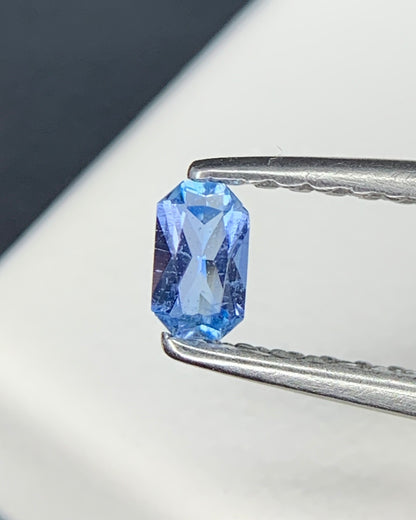 Natural Rare Blue Jeremejevite 0.13 Carat 3.8x2.3 MM Octagon Shape Faceted Gemstone 