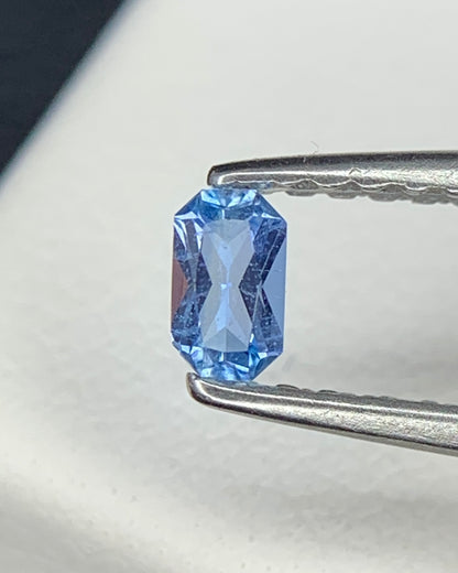 Natural Rare Blue Jeremejevite 0.13 Carat 3.8x2.3 MM Octagon Shape Faceted Gemstone 