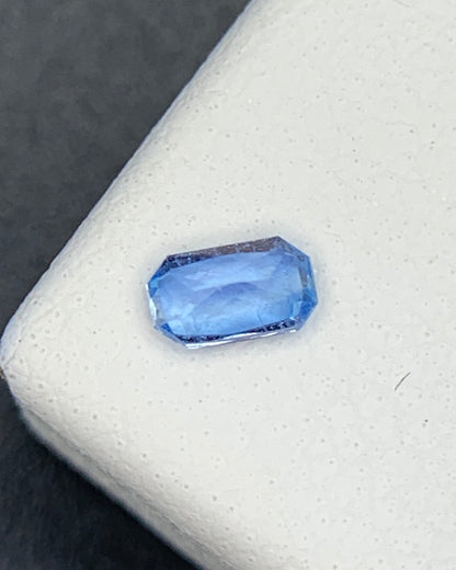 Natural Rare Blue Jeremejevite 0.13 Carat 3.8x2.3 MM Octagon Shape Faceted Gemstone 