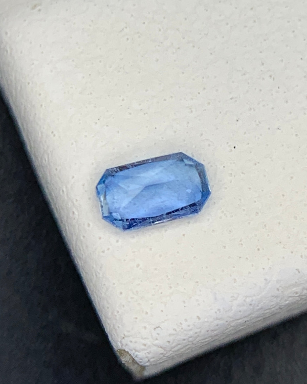 Natural Rare Blue Jeremejevite 0.13 Carat 3.8x2.3 MM Octagon Shape Faceted Gemstone 