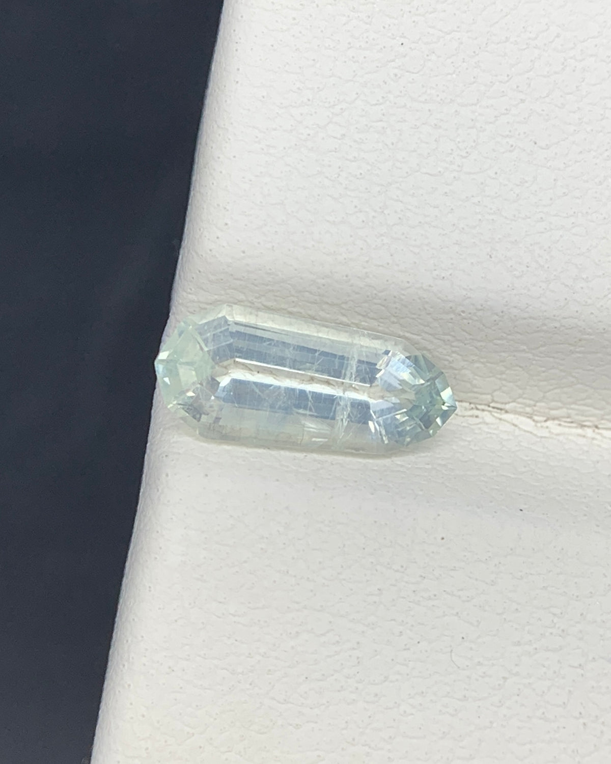 Natural Rare Jeremejevite 1.36 Carat 11x5 MM Shield Shape Faceted Gemstone 