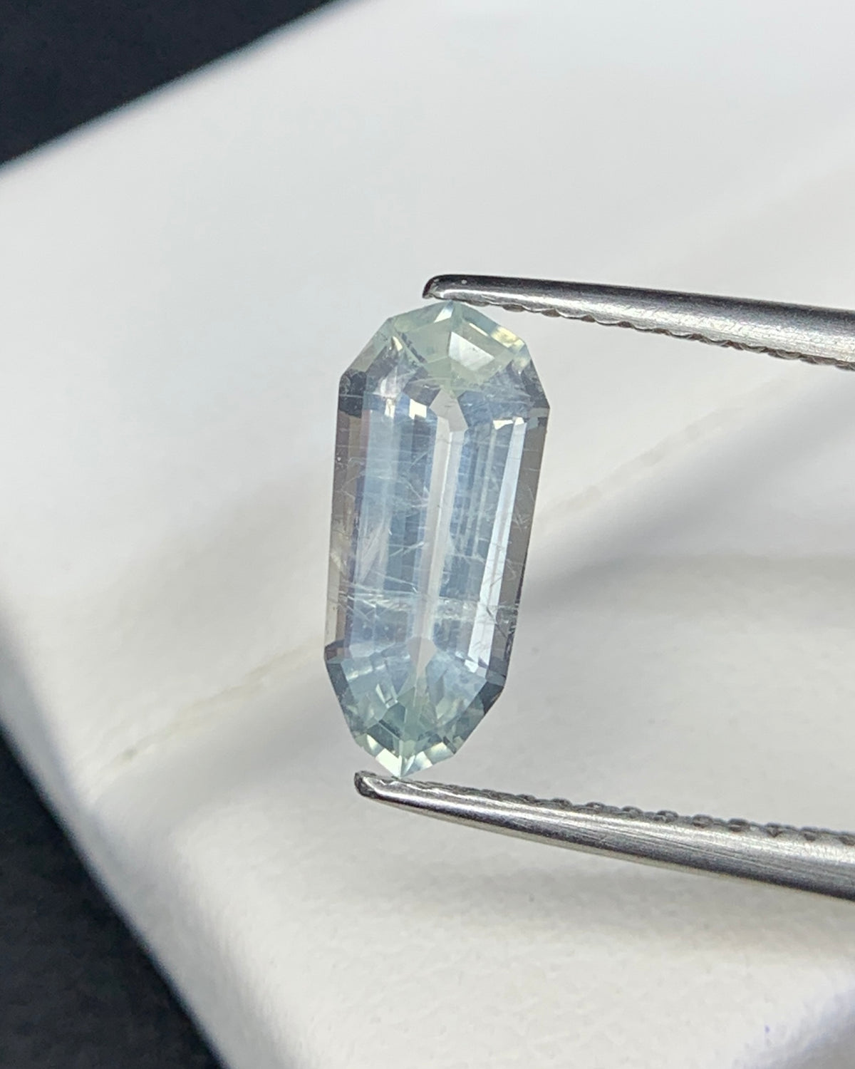 Natural Rare Jeremejevite 1.36 Carat 11x5 MM Shield Shape Faceted Gemstone 