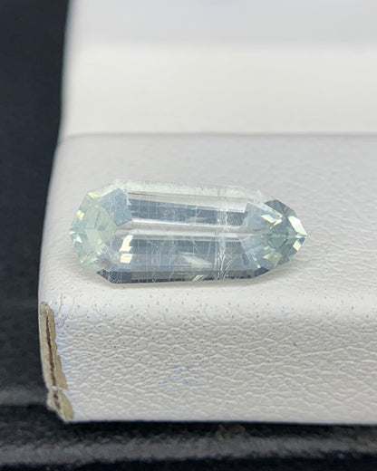 Natural Rare Jeremejevite 1.36 Carat 11x5 MM Shield Shape Faceted Gemstone 