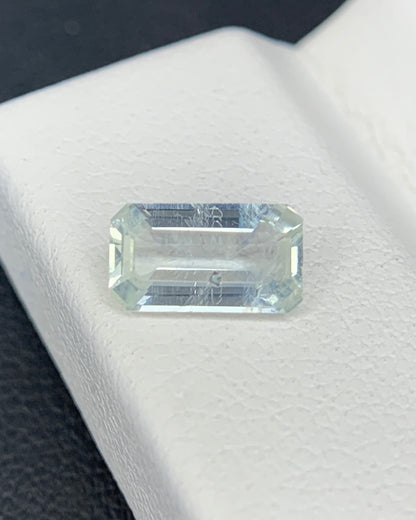 Natural Rare Jeremejevite 0.77 Carat 7.5x4.3 MM Octagon Shape Faceted Gemstone 