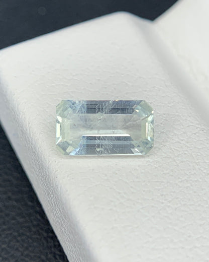 Natural Rare Jeremejevite 0.77 Carat 7.5x4.3 MM Octagon Shape Faceted Gemstone 
