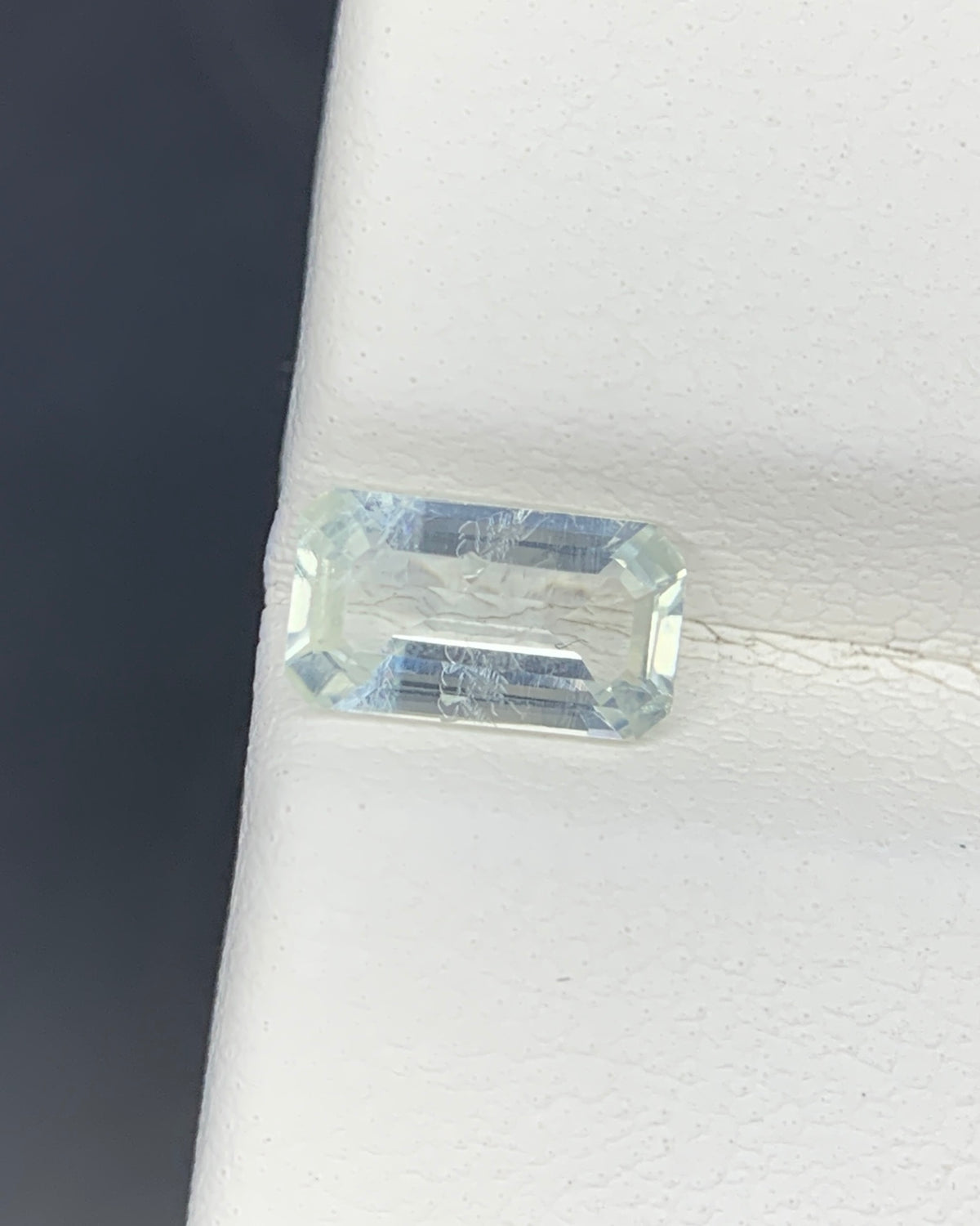 Natural Rare Jeremejevite 0.77 Carat 7.5x4.3 MM Octagon Shape Faceted Gemstone 