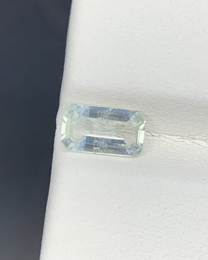 Natural Rare Jeremejevite 0.77 Carat 7.5x4.3 MM Octagon Shape Faceted Gemstone 