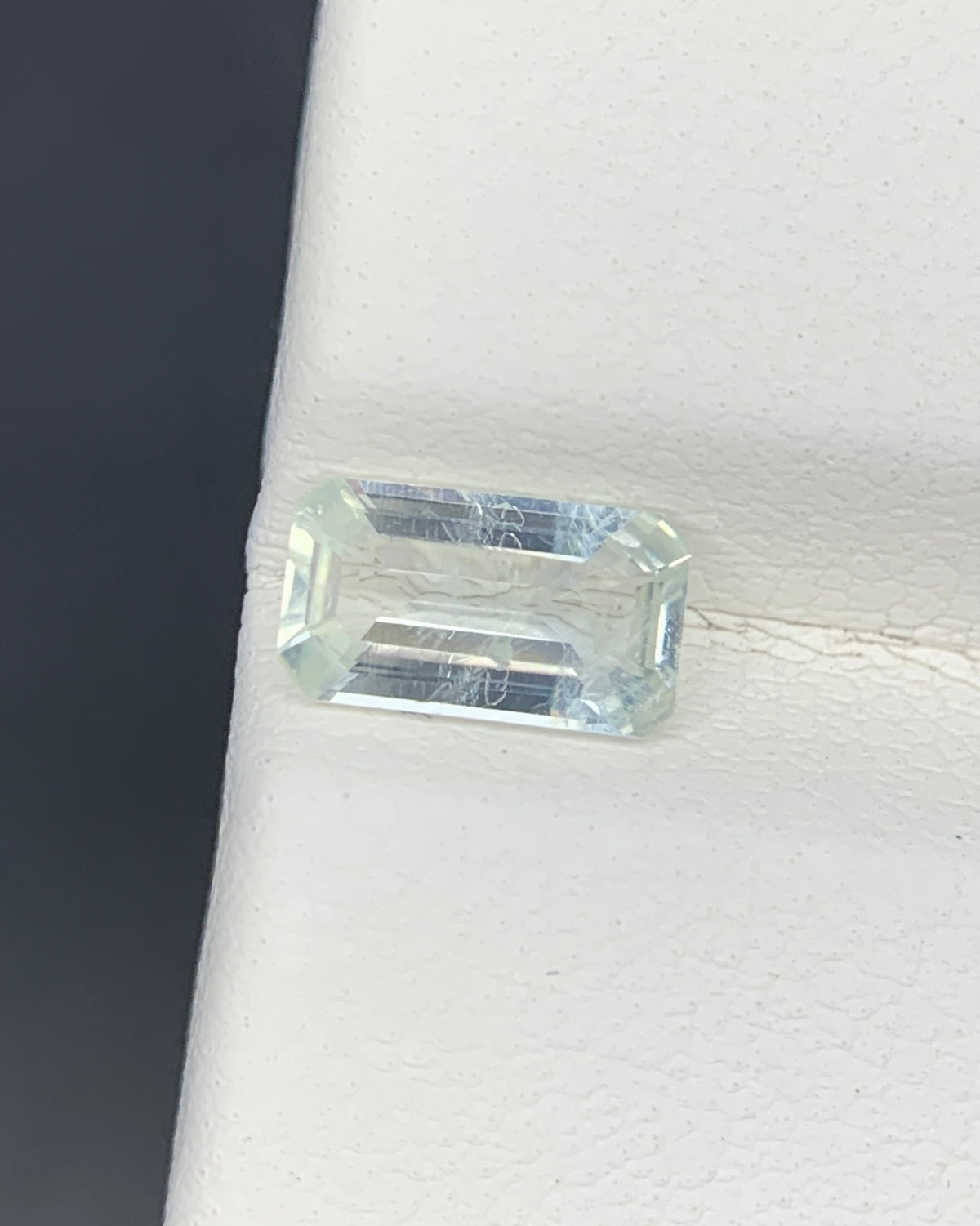 Natural Rare Jeremejevite 0.77 Carat 7.5x4.3 MM Octagon Shape Faceted Gemstone 