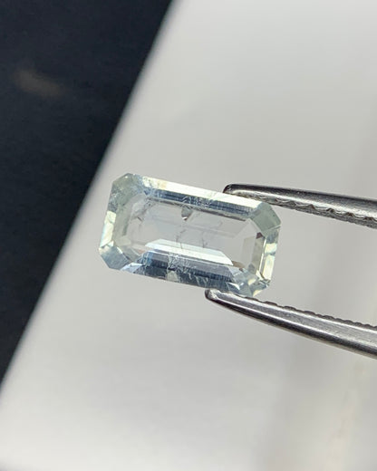 Natural Rare Jeremejevite 0.77 Carat 7.5x4.3 MM Octagon Shape Faceted Gemstone 
