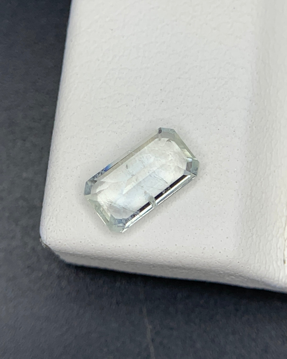 Natural Rare Jeremejevite 0.77 Carat 7.5x4.3 MM Octagon Shape Faceted Gemstone 