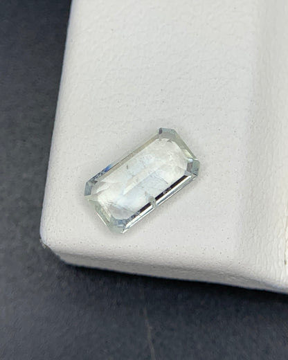 Natural Rare Jeremejevite 0.77 Carat 7.5x4.3 MM Octagon Shape Faceted Gemstone 