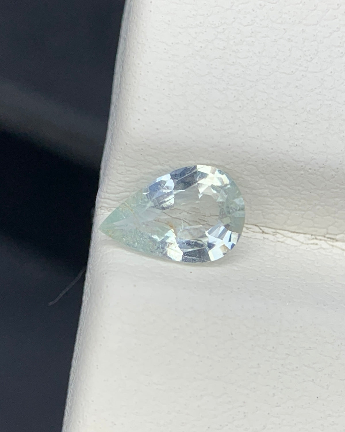 Natural Rare Jeremejevite 0.64 Carat 7.7x5 MM Pear Shape Faceted Gemstone 