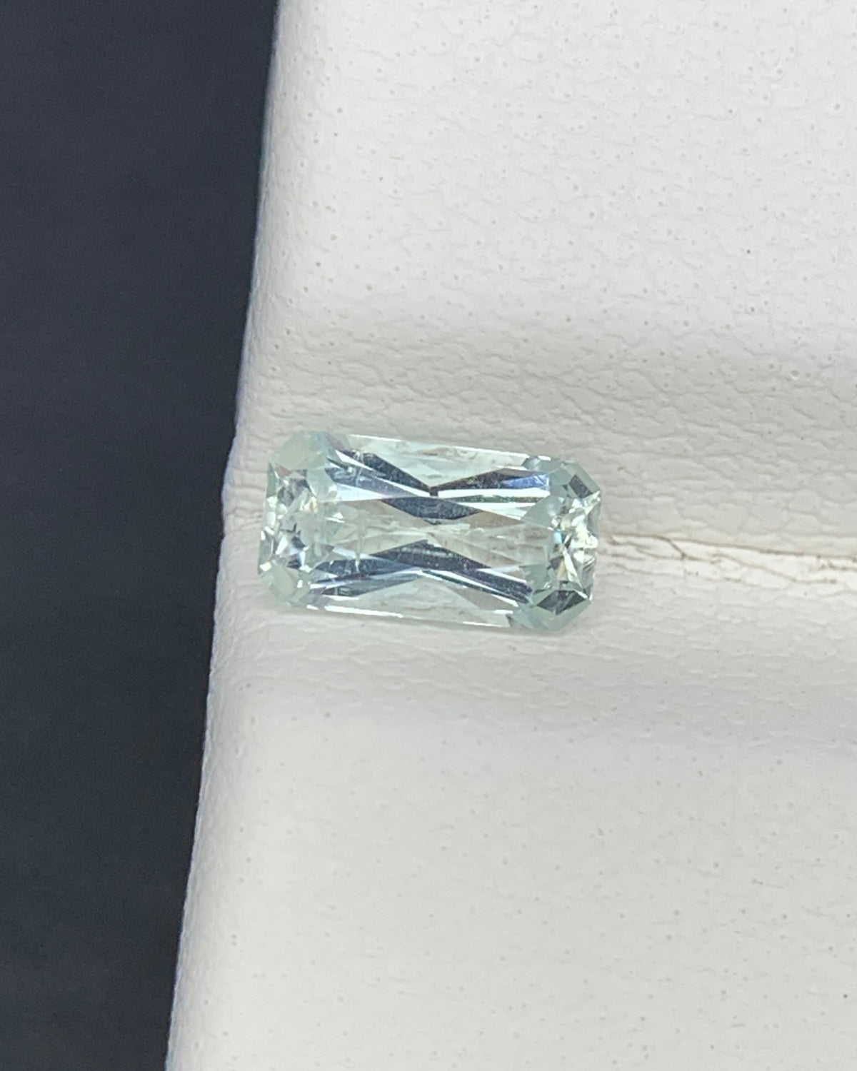 Natural Rare Jeremejevite 0.51 Carat 6.5x3.5 MM Octagon Shape Faceted Gemstone 