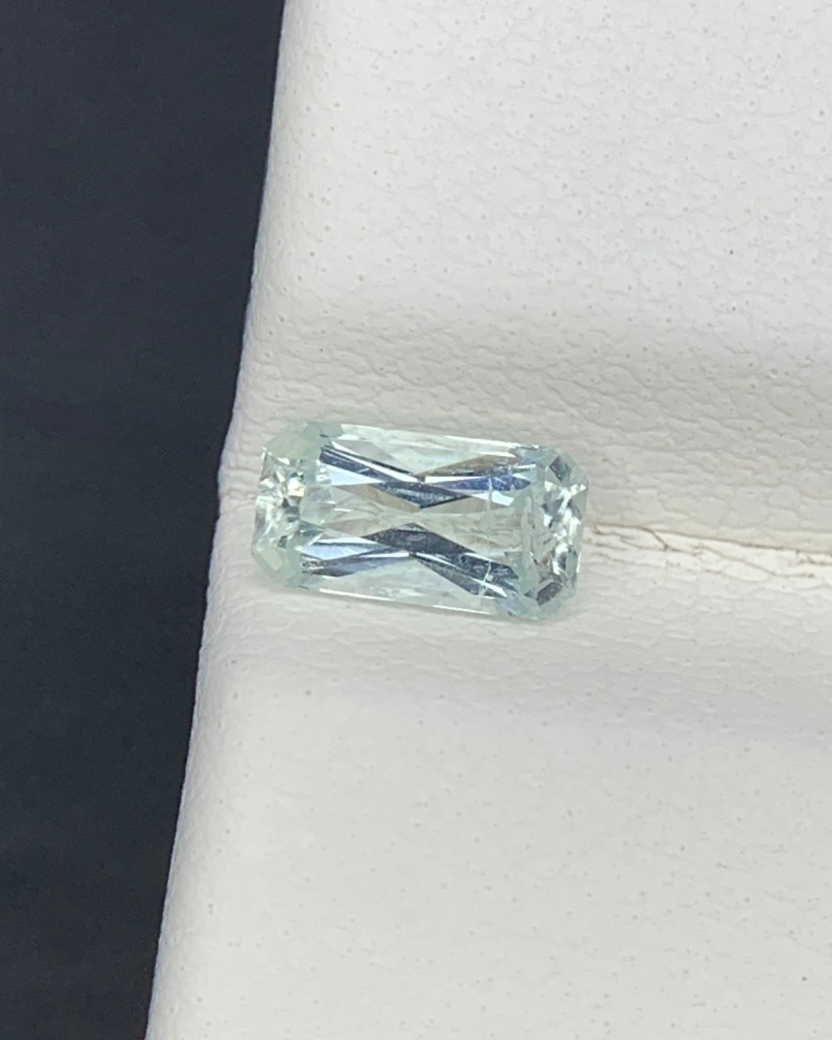 Natural Rare Jeremejevite 0.51 Carat 6.5x3.5 MM Octagon Shape Faceted Gemstone 