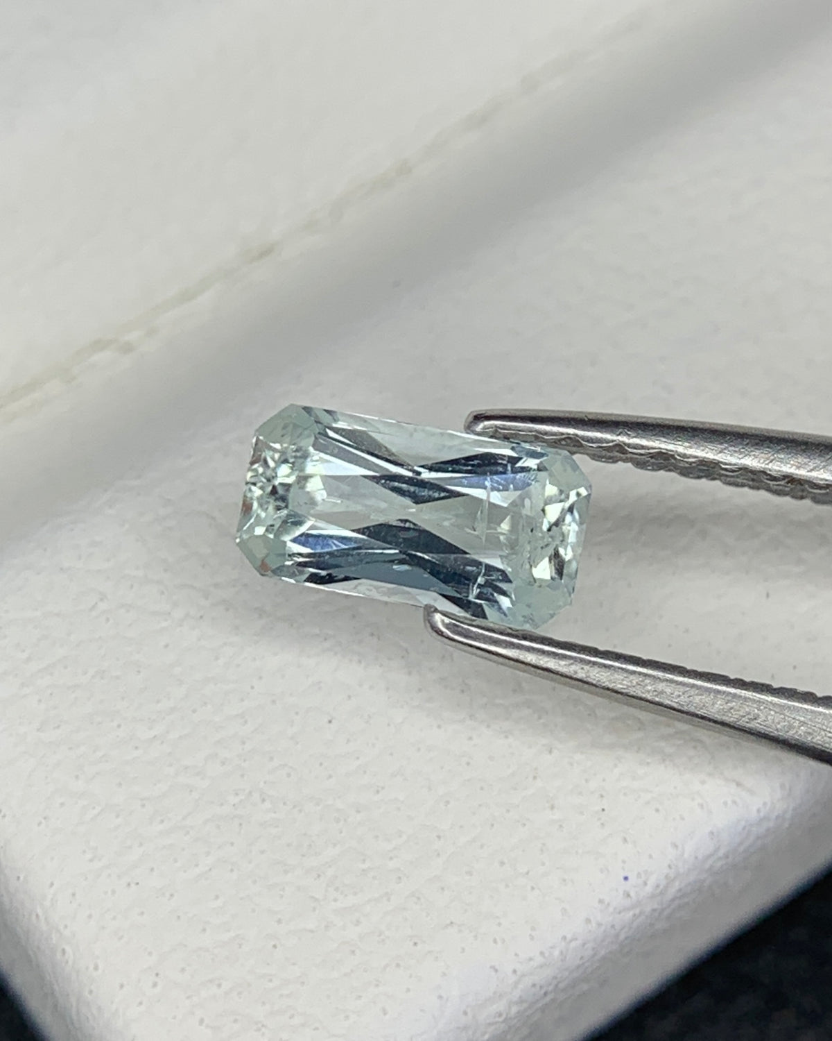 Natural Rare Jeremejevite 0.51 Carat 6.5x3.5 MM Octagon Shape Faceted Gemstone 