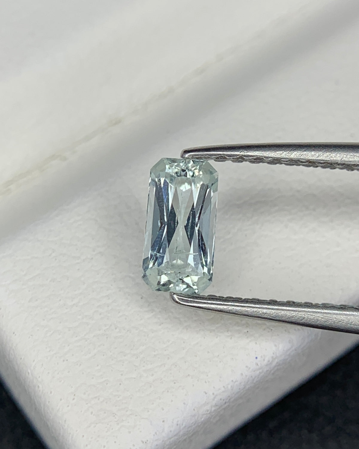 Natural Rare Jeremejevite 0.51 Carat 6.5x3.5 MM Octagon Shape Faceted Gemstone 