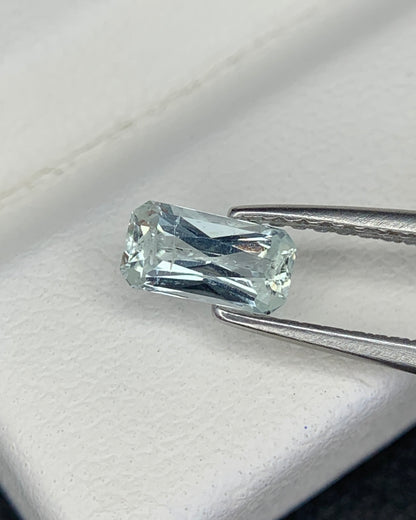 Natural Rare Jeremejevite 0.51 Carat 6.5x3.5 MM Octagon Shape Faceted Gemstone 