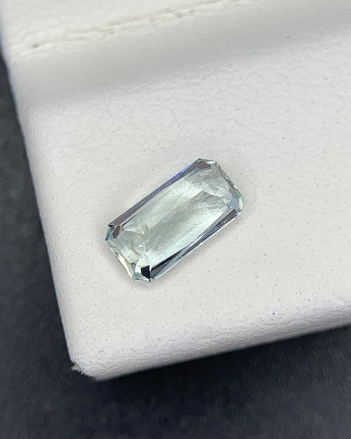 Natural Rare Jeremejevite 0.51 Carat 6.5x3.5 MM Octagon Shape Faceted Gemstone 