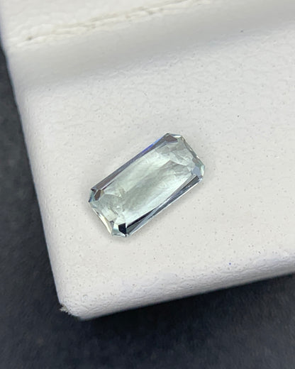 Natural Rare Jeremejevite 0.51 Carat 6.5x3.5 MM Octagon Shape Faceted Gemstone 