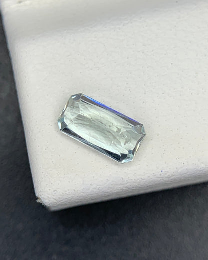 Natural Rare Jeremejevite 0.51 Carat 6.5x3.5 MM Octagon Shape Faceted Gemstone 
