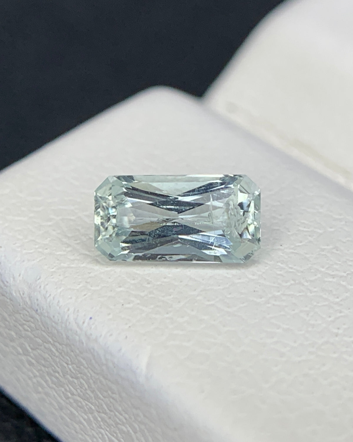 Natural Rare Jeremejevite 0.51 Carat 6.5x3.5 MM Octagon Shape Faceted Gemstone 