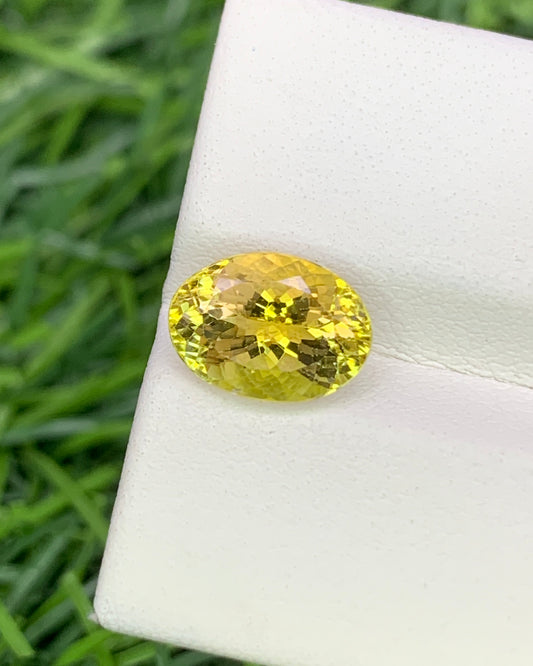 Natural Bi Color Tourmaline 2.66 Carat 10x7.3 MM Oval Shape Faceted Gemstone