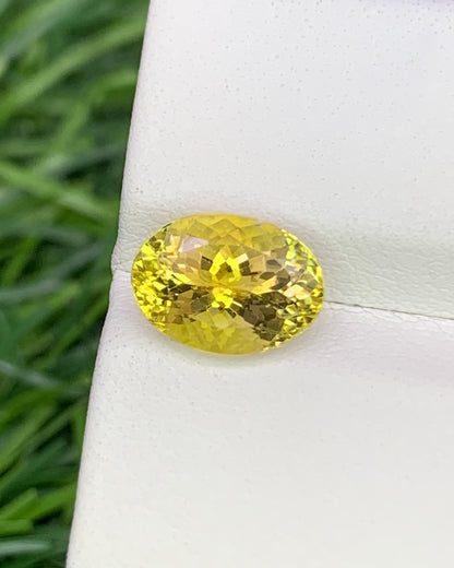 Natural Bi Color Tourmaline 2.66 Carat 10x7.3 MM Oval Shape Faceted Gemstone