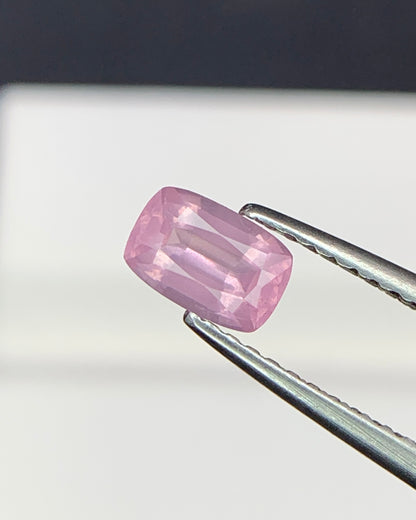 Natural Opalescent Spinel 0.56 Carat 6x4 MM Cushion Shape Faceted Gemstone 