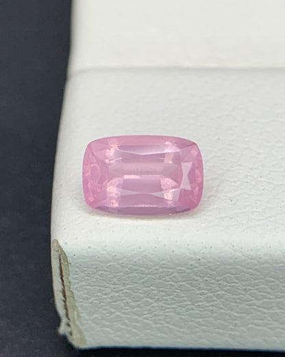 Natural Opalescent Spinel 0.56 Carat 6x4 MM Cushion Shape Faceted Gemstone 