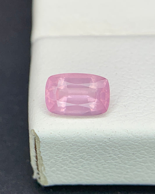 Natural Opalescent Spinel 0.56 Carat 6x4 MM Cushion Shape Faceted Gemstone 