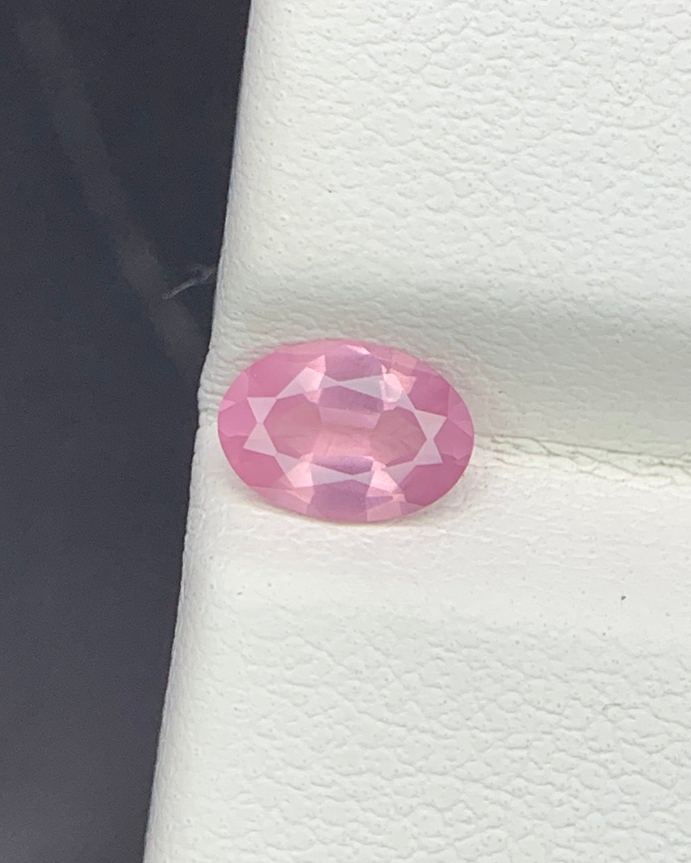 Natural Opalescent Spinel 0.60 Carat 6.5x4.5 MM Oval Shape Faceted Gemstone 
