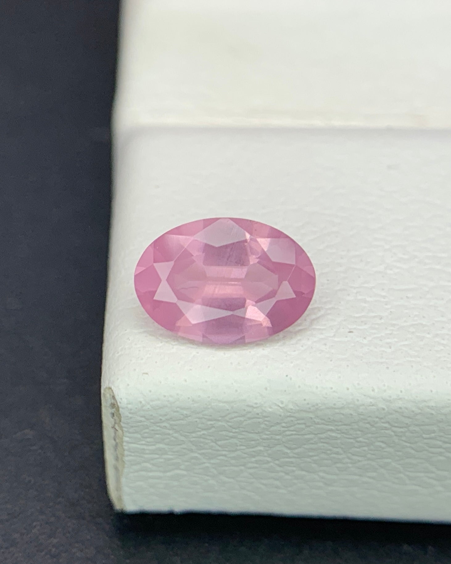 Natural Opalescent Spinel 0.60 Carat 6.5x4.5 MM Oval Shape Faceted Gemstone 