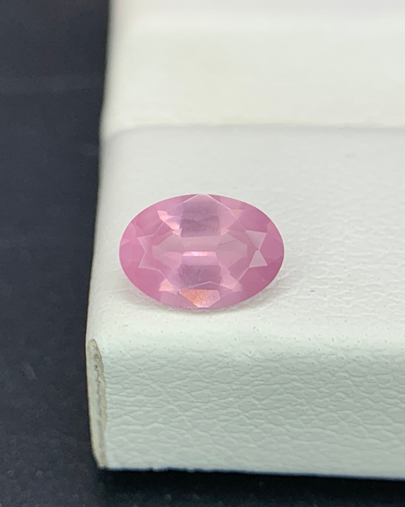 Natural Opalescent Spinel 0.60 Carat 6.5x4.5 MM Oval Shape Faceted Gemstone 