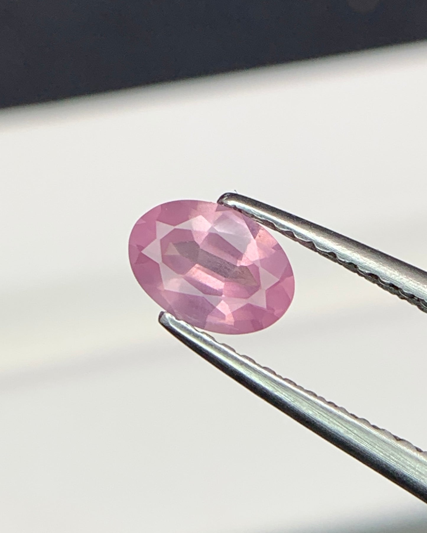 Natural Opalescent Spinel 0.60 Carat 6.5x4.5 MM Oval Shape Faceted Gemstone 