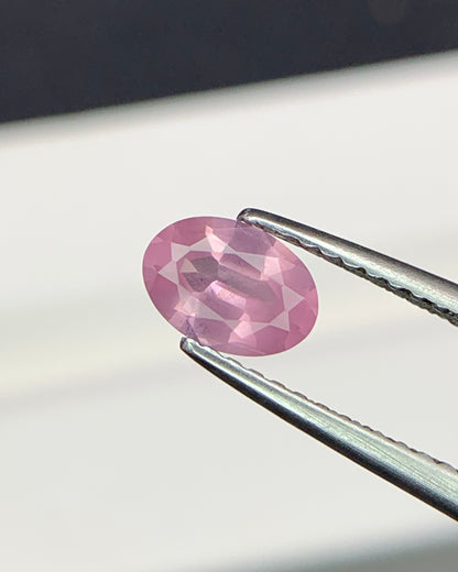 Natural Opalescent Spinel 0.60 Carat 6.5x4.5 MM Oval Shape Faceted Gemstone 