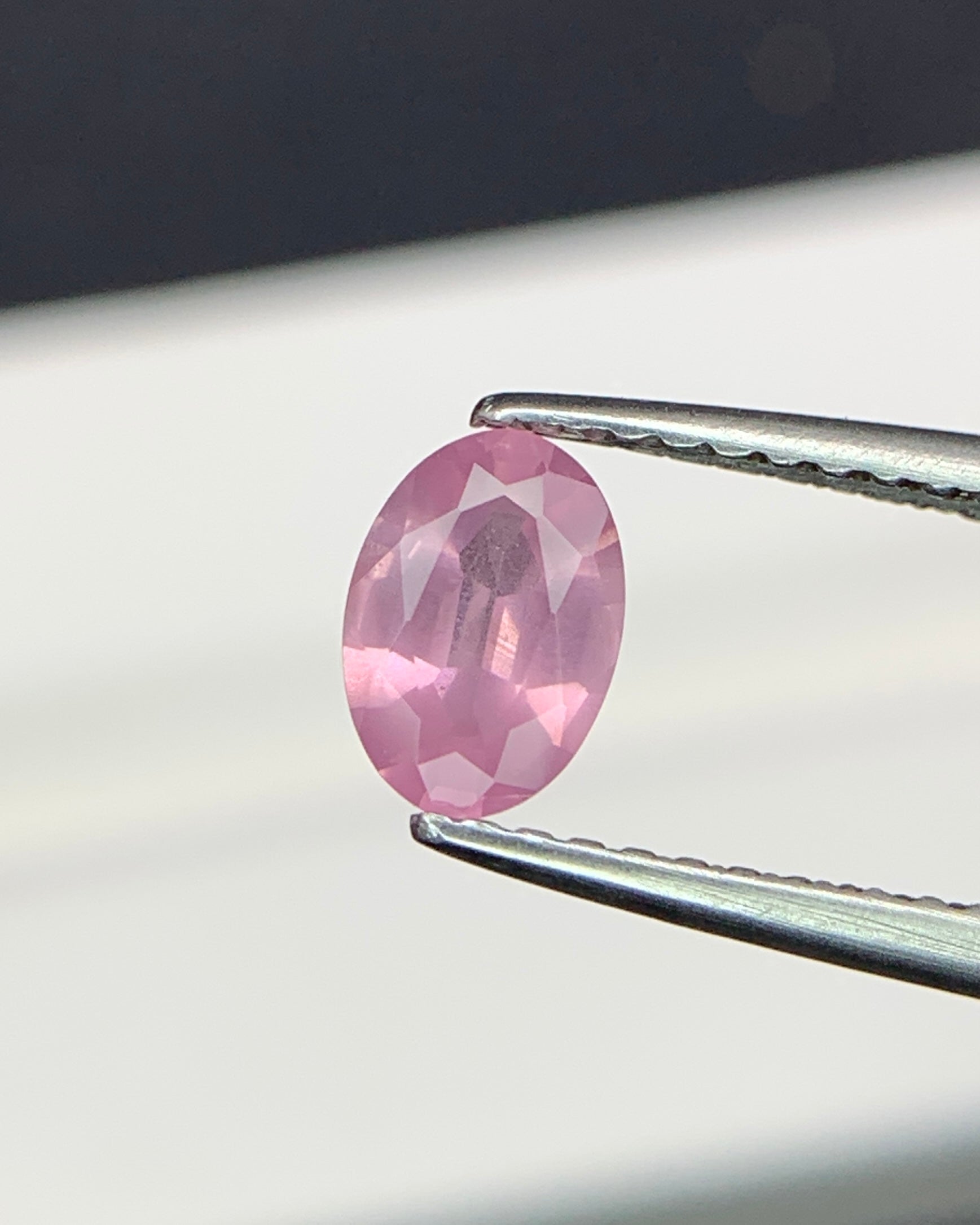 Natural Opalescent Spinel 0.60 Carat 6.5x4.5 MM Oval Shape Faceted Gemstone 