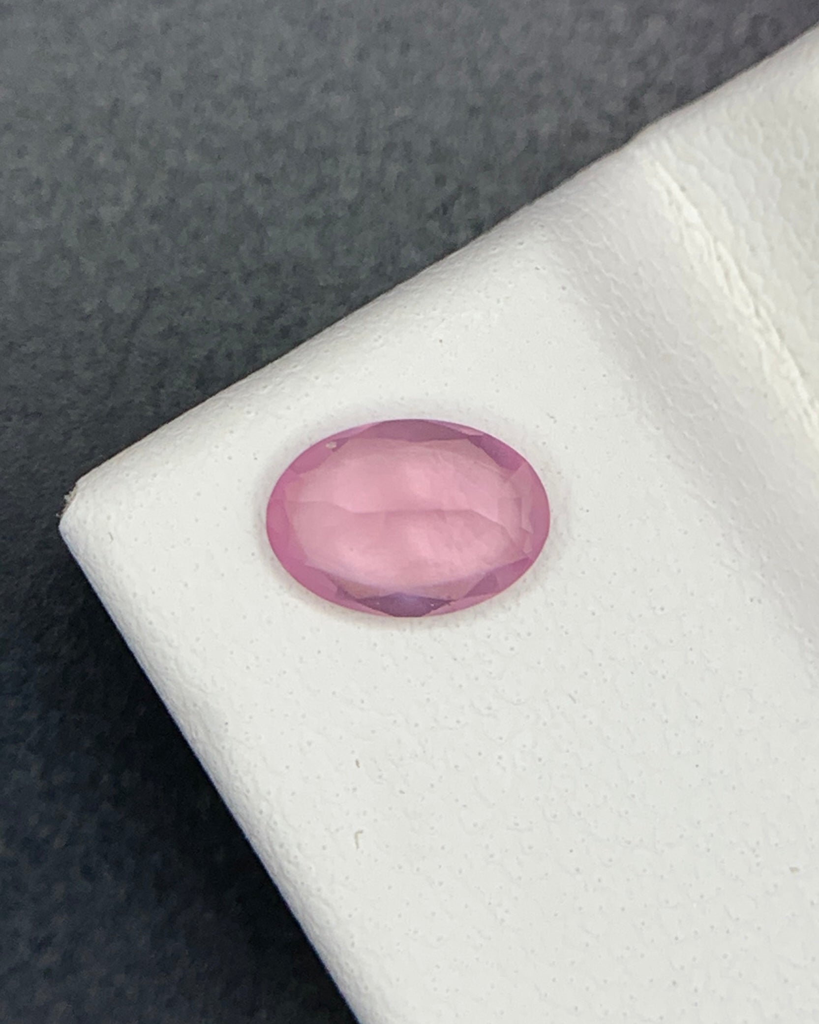 Natural Opalescent Spinel 0.60 Carat 6.5x4.5 MM Oval Shape Faceted Gemstone 