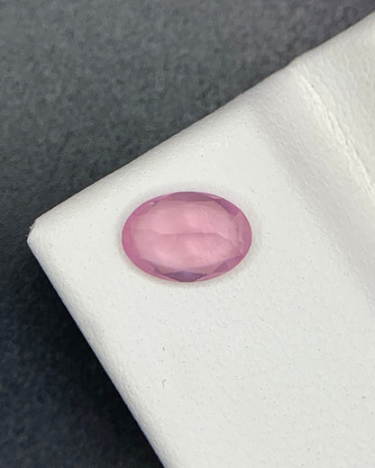 Natural Opalescent Spinel 0.60 Carat 6.5x4.5 MM Oval Shape Faceted Gemstone 
