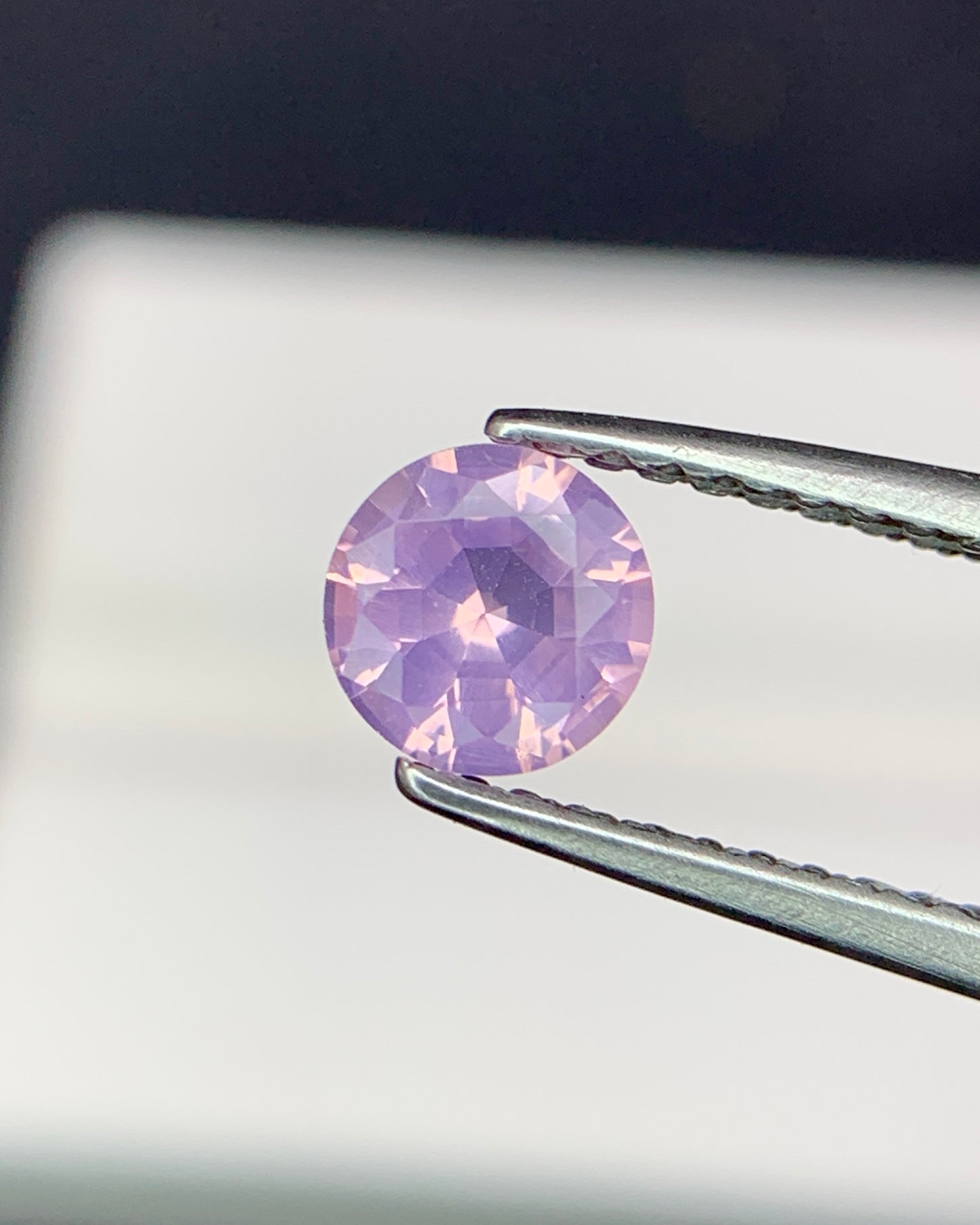 Natural Opalescent Spinel 0.51 Carat 5x5 MM Round Shape Faceted Gemstone
