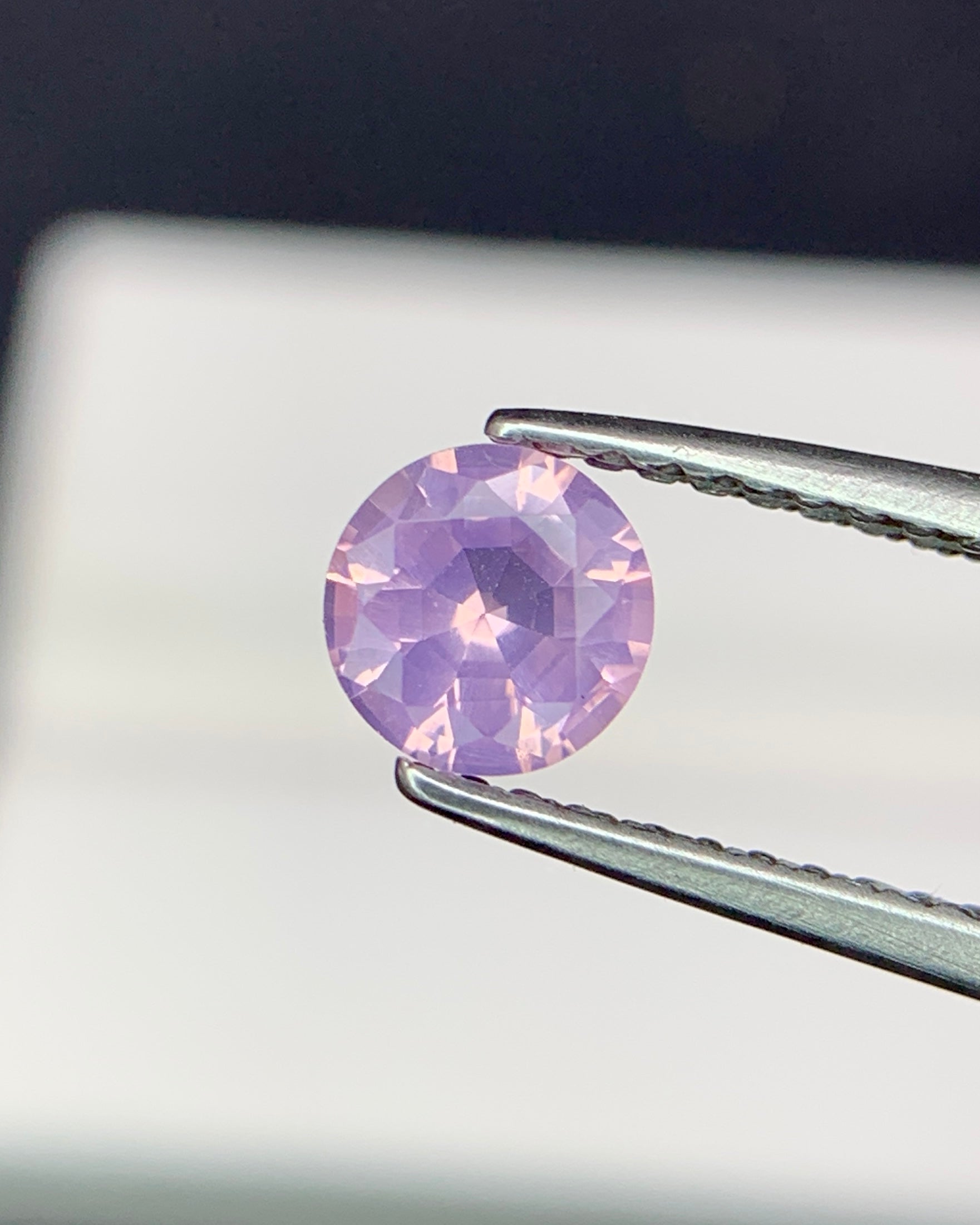 Natural Opalescent Spinel 0.51 Carat 5x5 MM Round Shape Faceted Gemstone