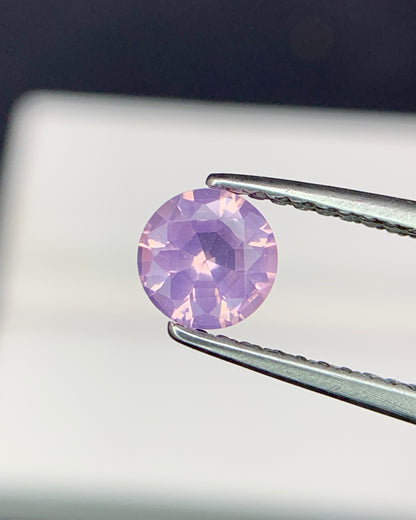 Natural Opalescent Spinel 0.51 Carat 5x5 MM Round Shape Faceted Gemstone