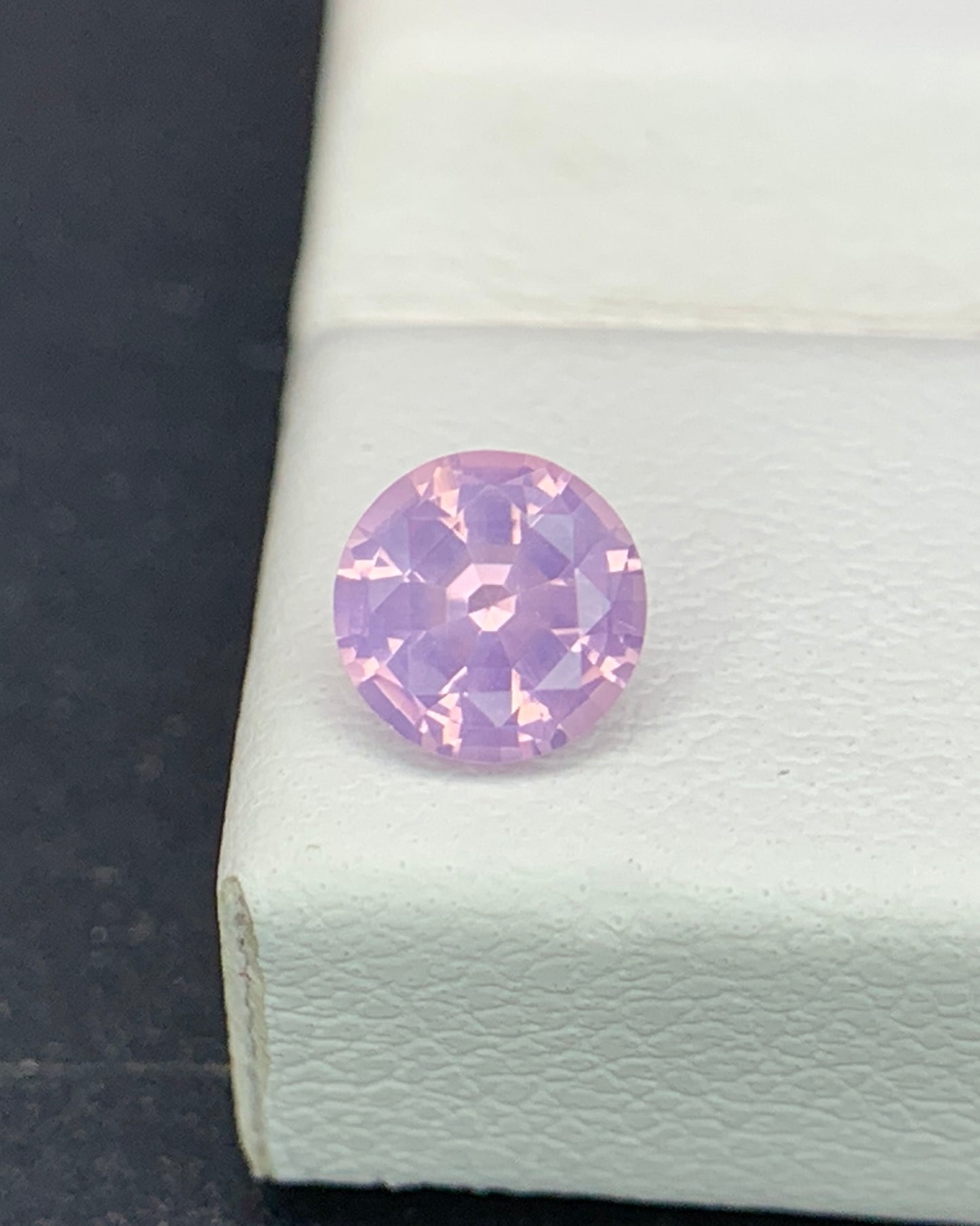 Natural Opalescent Spinel 0.51 Carat 5x5 MM Round Shape Faceted Gemstone
