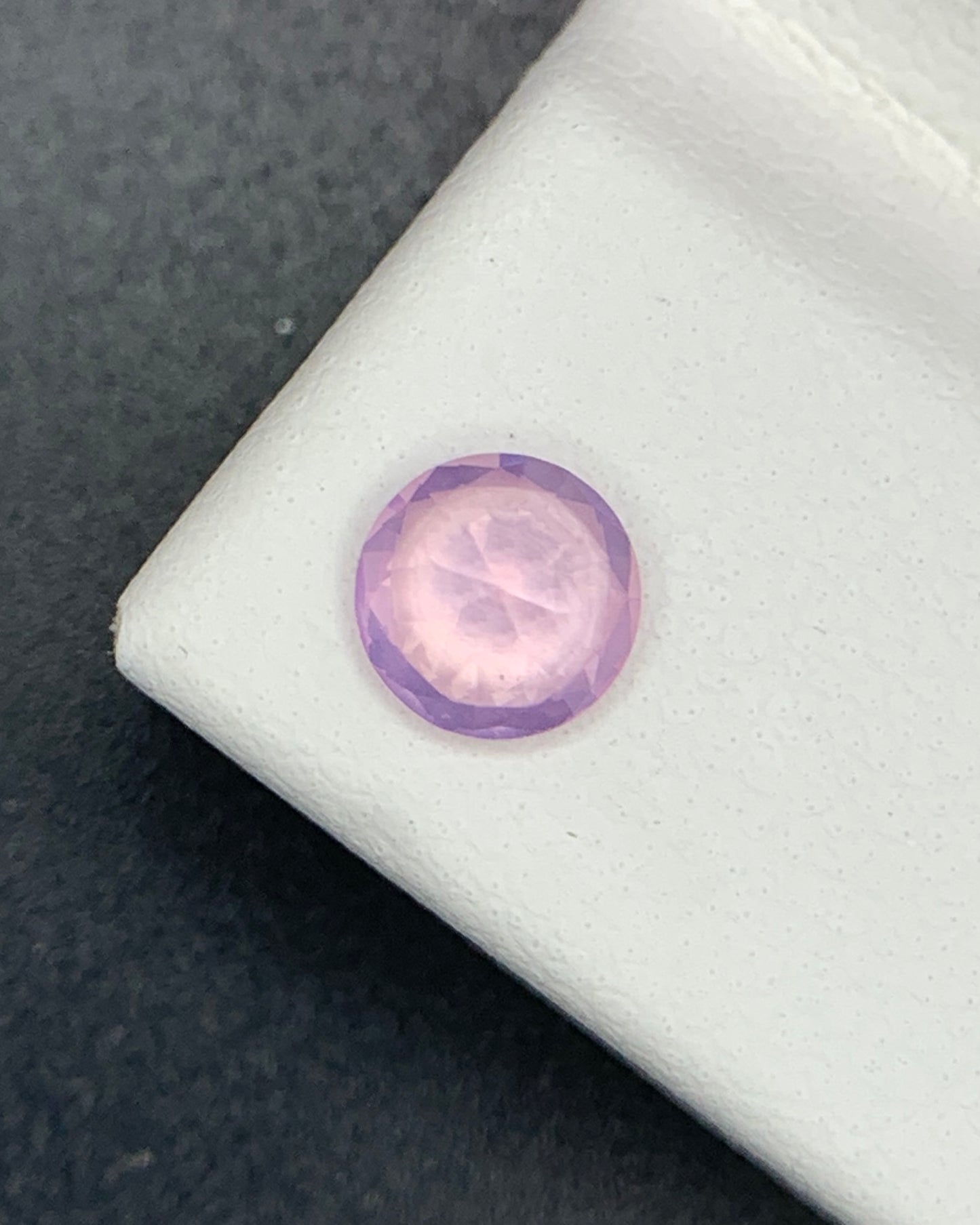 Natural Opalescent Spinel 0.51 Carat 5x5 MM Round Shape Faceted Gemstone
