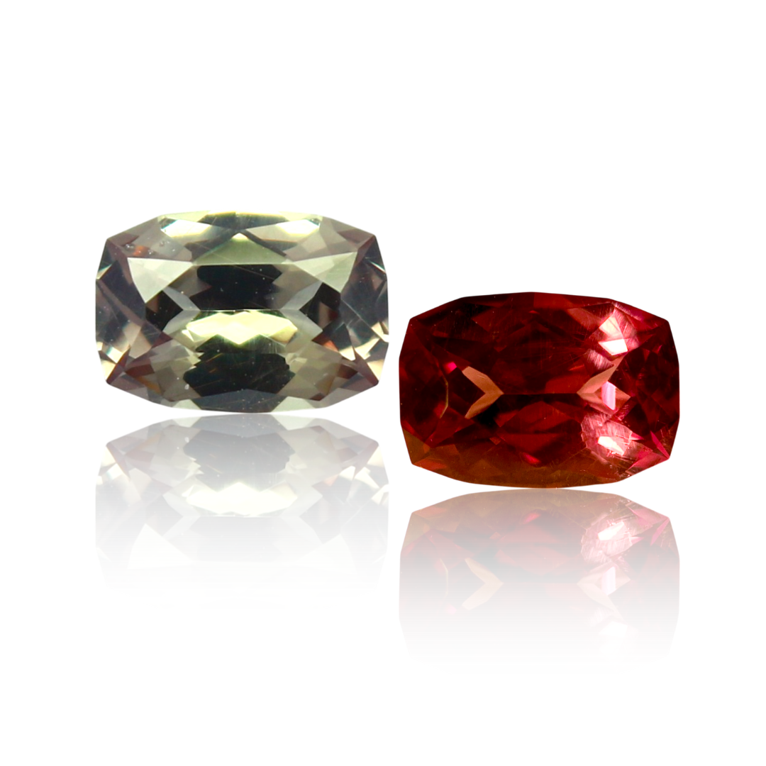 Natural Color Change Garnet 1.19 Carat 7.7x5.4 MM Fancy Shape Faceted Gemstone