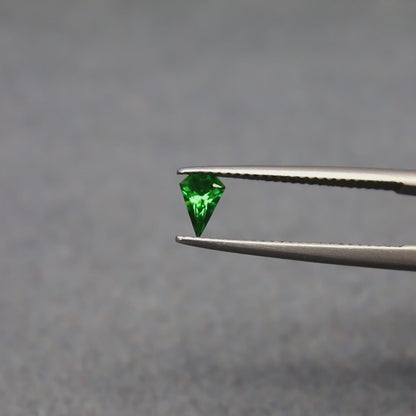 Natural Tsavorite 0.32 Carat 6.1x4.3 MM Fancy Shape Faceted Gemstone