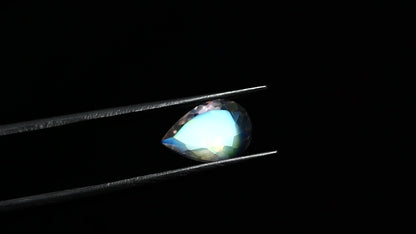 Natural Flawless Rare Andesine Labradorite 1.64 Carat 10x7 MM Pear Shape Faceted Gemstone