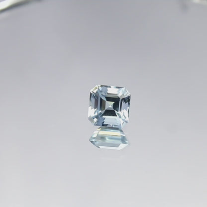 Natural Aquamarine 2.01 Carat 7.5x7.5 MM Octagon Shape Faceted Gemstone